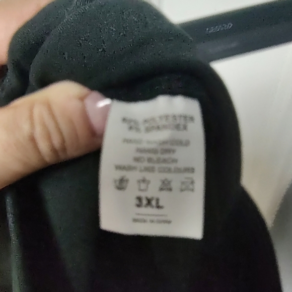 Women's Lounge Pants With Pockets (3XL) Black New - Picture 4 of 4